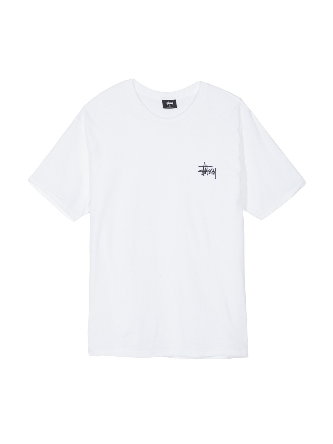 Stussy Basic Stussy Tee White Slash Store