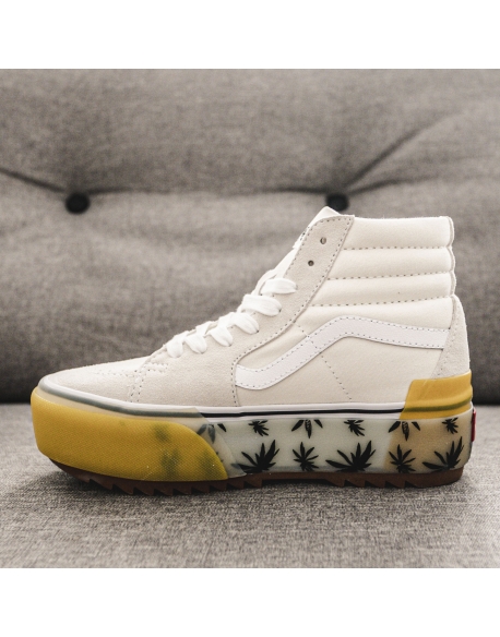 vans sk8 hi stacked lx