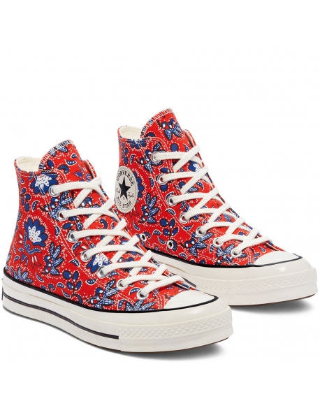 Converse chuck 70 discount rouge et blanche