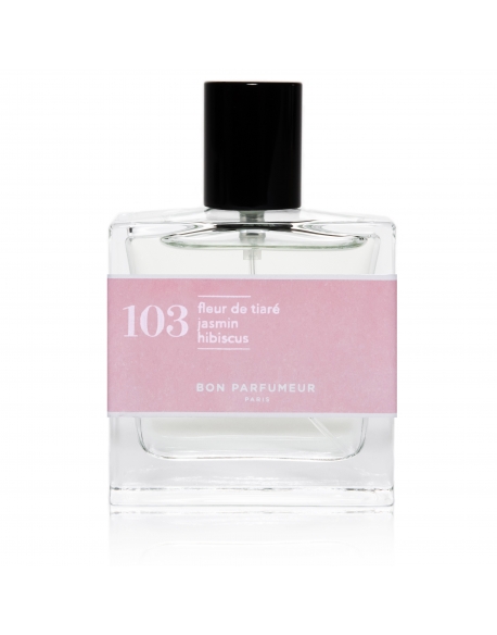 103 : fleur de tiaré / jasmin / hibiscus