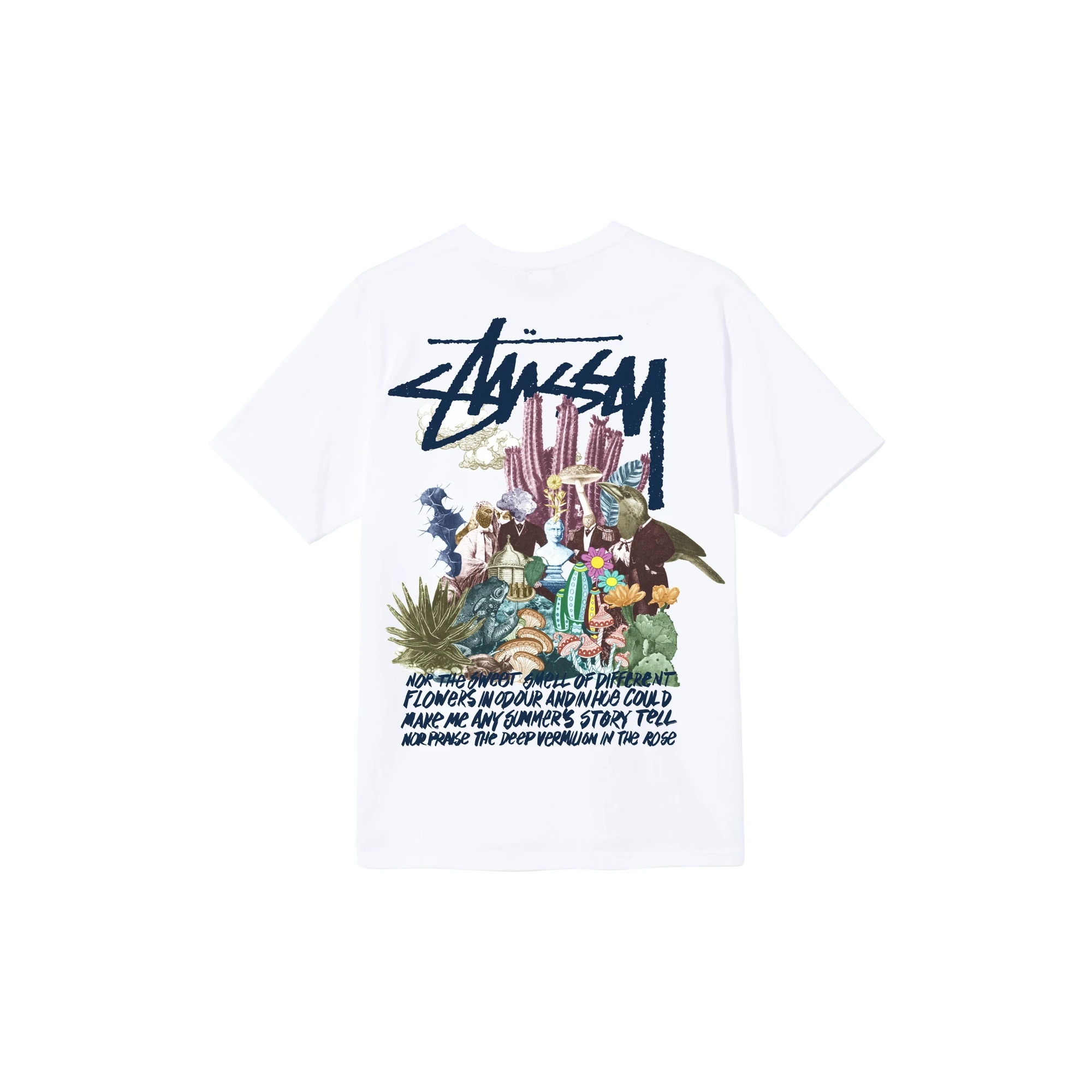 stussy rose tee