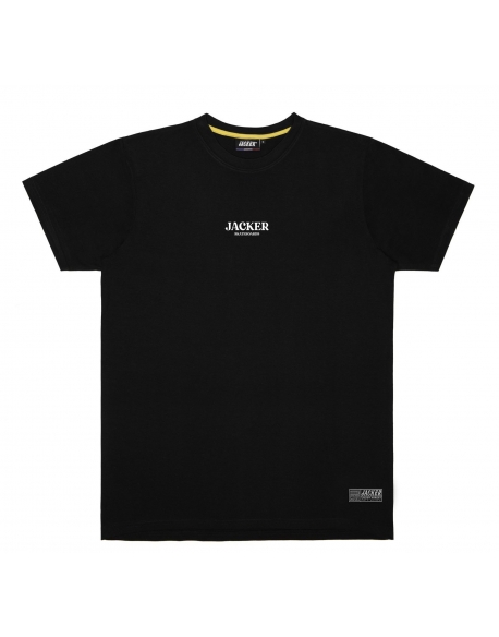 JACKER NO JUSTICE TEE BLACK