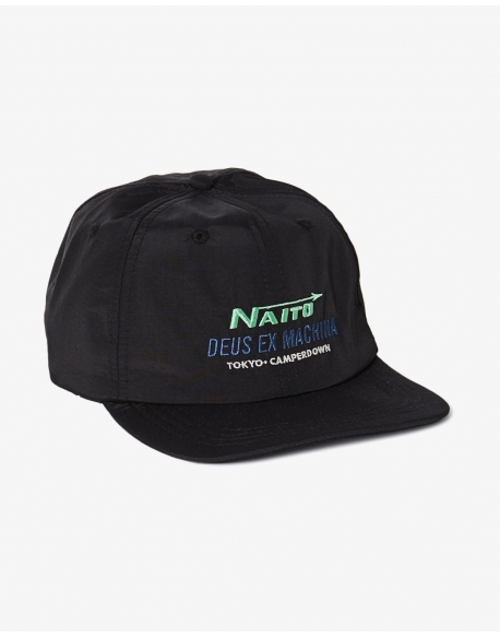 DEUS NAITO CAP BLACK