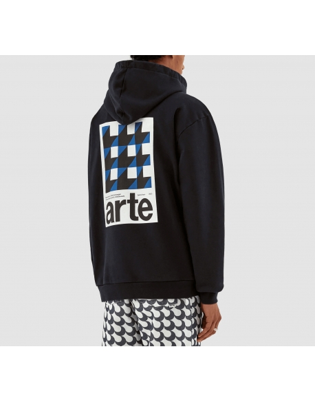 ARTE HANNES BACK PRINT BLK